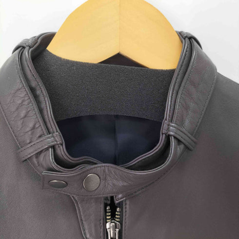 ザショップティーケー THE SHOP TK ラムレザー シングルライダースジャケット メンズ JPN:M