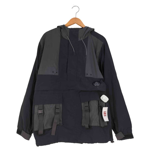 ザラ ZARA dnwr ナイロン アノラックパーカー ジャケット メンズ import:M