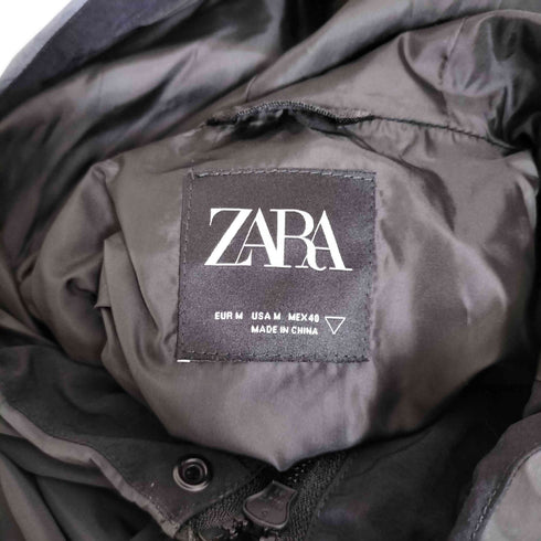 ザラ ZARA dnwr ナイロン アノラックパーカー ジャケット メンズ import:M