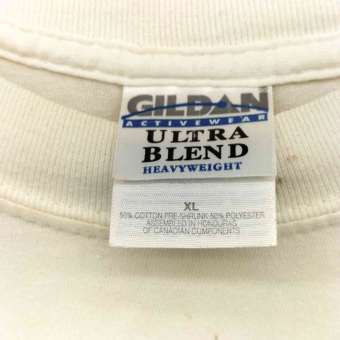 ギルダン GILDAN 00s A Bible メッセージプリント クルーネックTシャツ メンズ import:XL