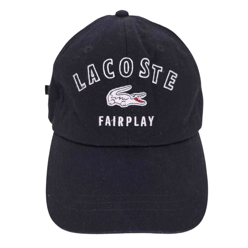 ラコステ LACOSTE FAIRPLAY ロゴ刺繍 6パネルキャップ メンズ 58cm