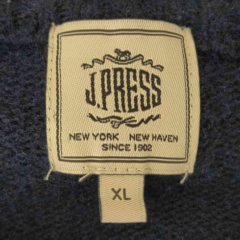 ジェイプレス J.PRESS ウールクルーネックニット メンズ JPN:XL