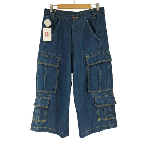 キングサイズ KINGSIZE クロップド バギーデニムカーゴパンツ メンズ 52