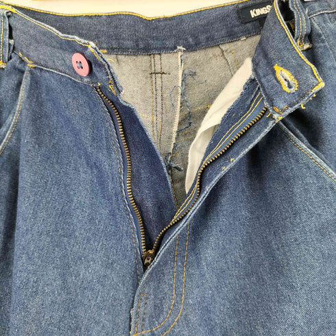 キングサイズ KINGSIZE クロップド バギーデニムカーゴパンツ メンズ 52
