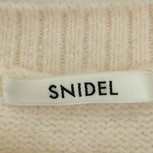 スナイデル snidel リボンビジューカーディガン レディース ONE SIZE