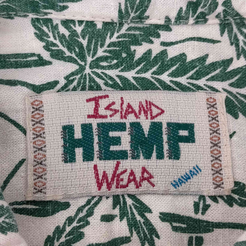 HEMP マリファナ アロハシャツ メンズ