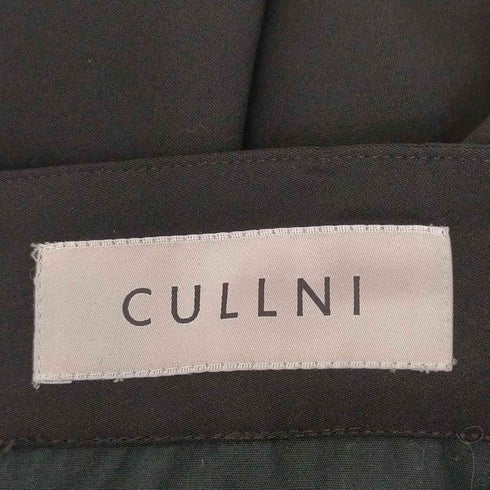 クルニ CULLNI ベルト付き 2タックスラックスパンツ メンズ