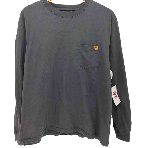 ユニバーサルオーバーオール UNIVERSAL OVERALL ポケット ロングスリーブ TEE メンズ M