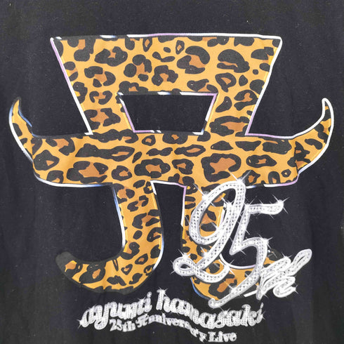 ユナイテッドアスレ UNITED ATHLE AYU 25thアニバーサリーライブ クルーネックTシャツ メンズ JPN:L