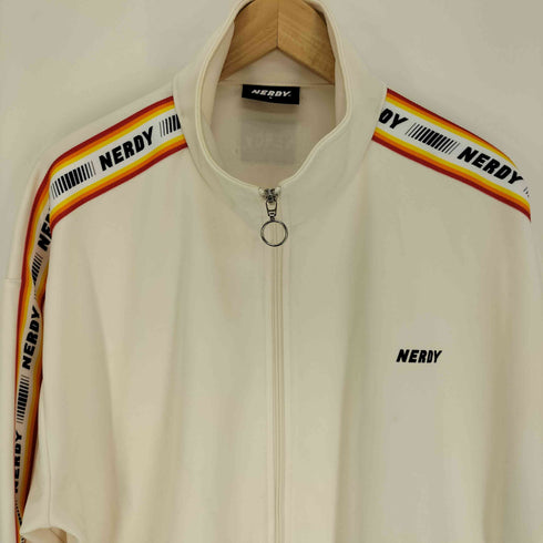 ノルディー nerdy サイド ロゴ テープ トラック ジャケット ジャージ メンズ import:L