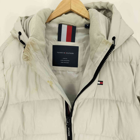 トミーヒルフィガー TOMMY HILFIGER HOODY Puffer Jacket フーディー パファー ジャケット メンズ import:L