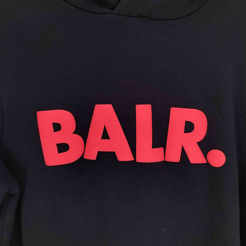ボーラー BALR ロゴ 3Dプリント プルオーバー パーカー メンズ import:M