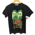 MOONEYES キャラクター コラボ ペイント Tシャツ メンズ JPN:S