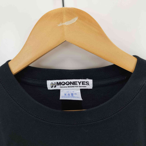 MOONEYES キャラクター コラボ ペイント Tシャツ メンズ JPN:S