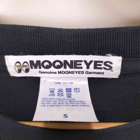 MOONEYES キャラクター コラボ ペイント Tシャツ メンズ JPN:S
