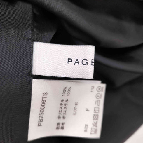 ページボーイ PAGEBOY アシメティアードスカート レディース FREE