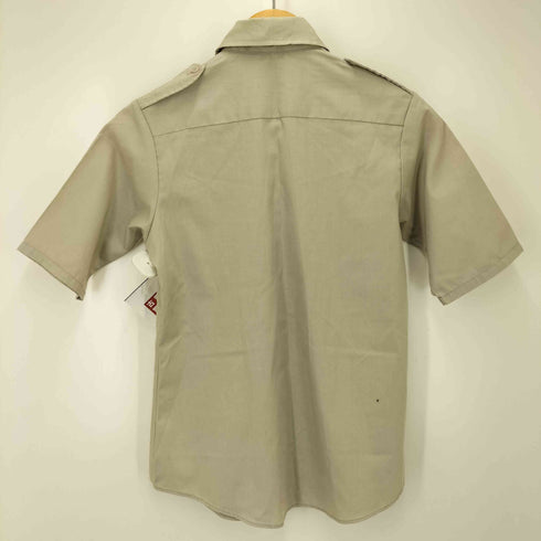 ウールリッチ WOOLRICH 70-80S USA製 白タグ S/S サファリ シャツ レディース