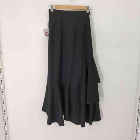 ページボーイ PAGEBOY アシメデザインティアードスカート レディース FREE
