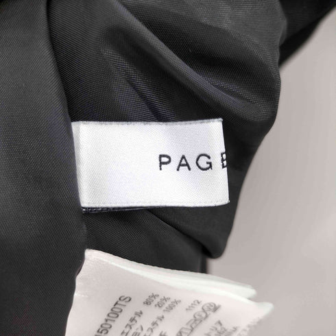 ページボーイ PAGEBOY アシメデザインティアードスカート レディース FREE