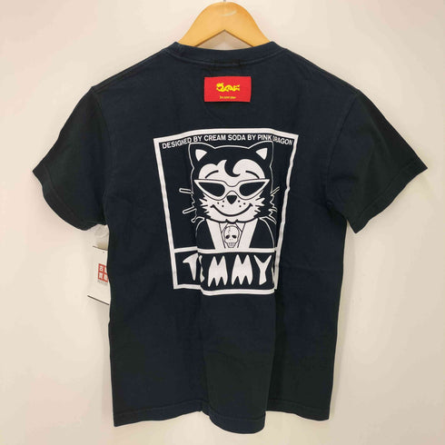 クリームソーダ CREAM SODA TEMMYE 両面プリント ティミープリント クルーネックTシャツ レディース