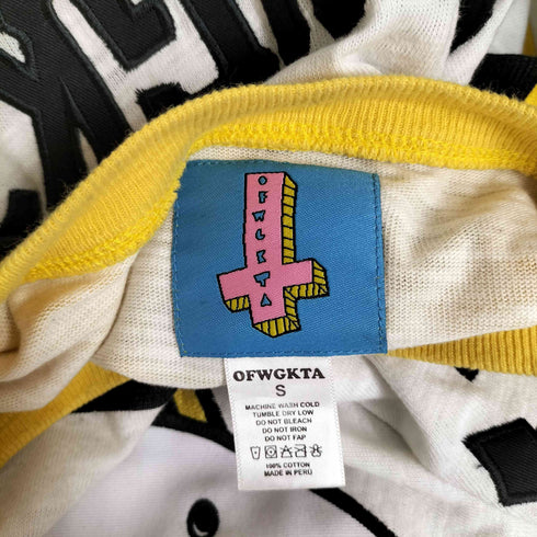 OFWGKTA ホッケー ユニフォーム ナンバリング ロングスリーブTシャツ メンズ import:S