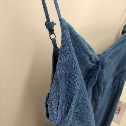 デニムアンドサプライ ラルフローレン DENIM & SUPPLY RALPH LAUREN デニム キャミ ティアード ワンピース レディース import:XS