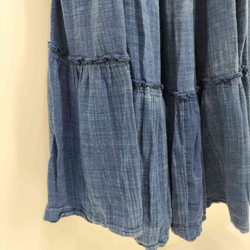 デニムアンドサプライ ラルフローレン DENIM & SUPPLY RALPH LAUREN デニム キャミ ティアード ワンピース レディース import:XS