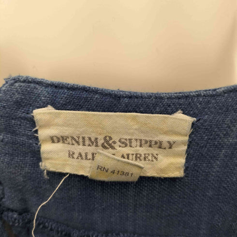 デニムアンドサプライ ラルフローレン DENIM & SUPPLY RALPH LAUREN デニム キャミ ティアード ワンピース レディース import:XS
