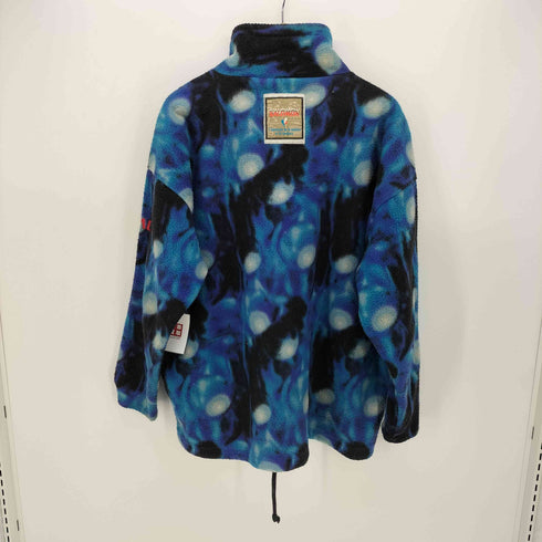 サロモン SALOMON 総柄 ハーフジップ フリース メンズ import:XL