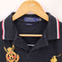 ポロラルフローレン POLO RALPH LAUREN ビッグポニー 刺繍 PRINCES TEAMPOLO BUILDING ナンバー リメイク クロップド ポロ シャツ レディース import:M