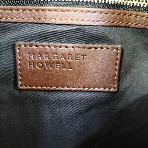 マーガレットハウエル MARGARET HOWELL レザーショルダーバッグ メンズ
