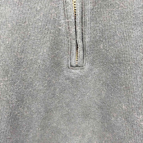 ポロバイラルフローレン Polo by RALPH LAUREN 90s ポニー刺繍 ハーフジップ コットンニット メンズ import:XL
