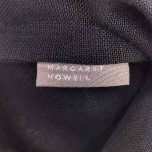 マーガレットハウエル MARGARET HOWELL LINEN LOGO TOTE メンズ