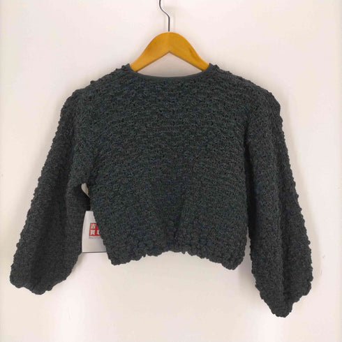 アダムエロペ Adam et Rope シャーリングホックカーディガン レディース FREE