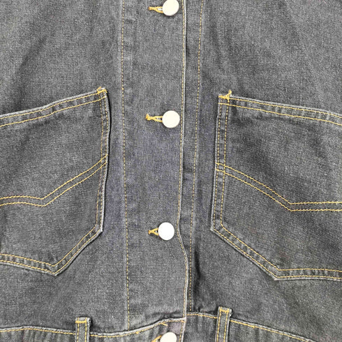 CEPO バックデザインセカンドデニムジャケット レディース