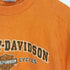 ハーレーダビッドソン HARLEY-DAVIDSON ハイチ製 Hanes ロゴプリント クルーネック Tシャツ メンズ import:XL