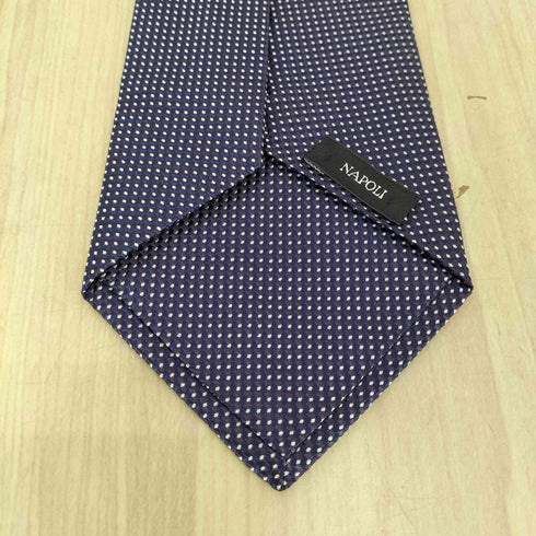 エンポリオアルマーニ EMPORIO ARMANI イタリア製 ドット柄 シルクネクタイ メンズ
