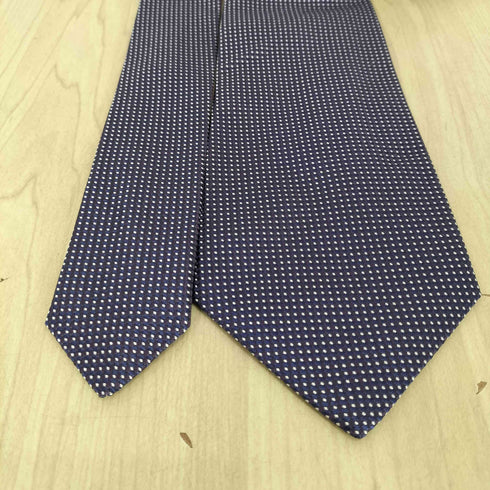 エンポリオアルマーニ EMPORIO ARMANI イタリア製 ドット柄 シルクネクタイ メンズ