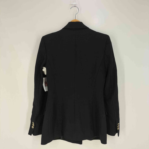 ザラ ZARA ポリレーヨン 金ボタン ダブルテーラードジャケット レディース import:XS