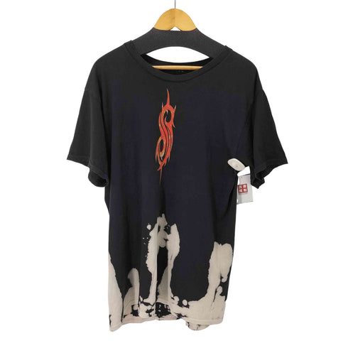 ブリーチ加工 両面プリントS/SバンドTシャツ バンT メンズ JPN:L