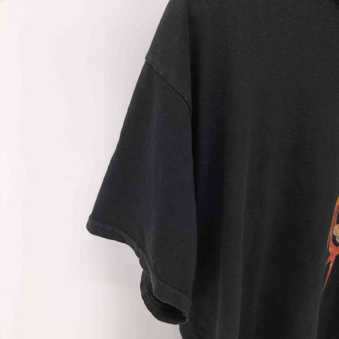 ブリーチ加工 両面プリントS/SバンドTシャツ バンT メンズ JPN:L