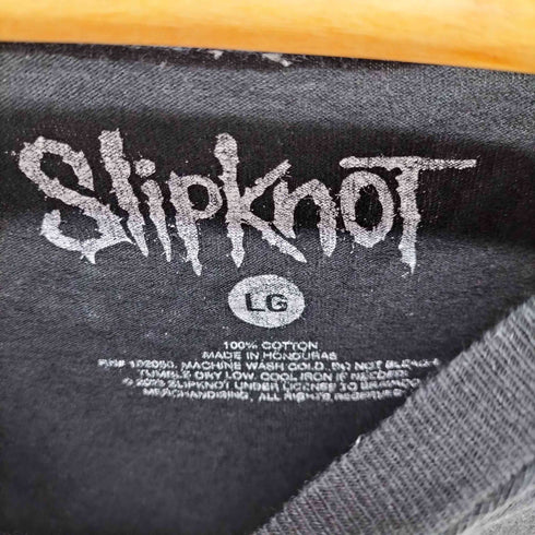 ブリーチ加工 両面プリントS/SバンドTシャツ バンT メンズ JPN:L
