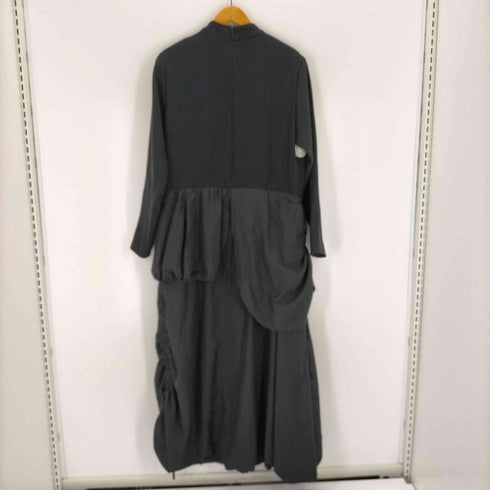 リムアーク RIM.ARK Asymmetry gather dress レディース