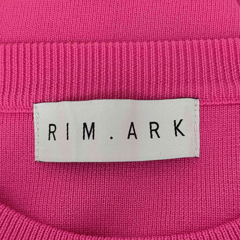 リムアーク RIM.ARK アシンメトリー ボンディングカットソー レディース