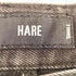 ハレ HARE サイドボタンフレアデニム メンズ JPN:S