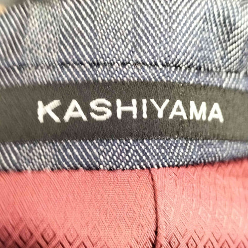 KASHIYAMA 3B シングル ジャケット & テーパードスラックス メンズ ジャケット D652 : パンツ A88