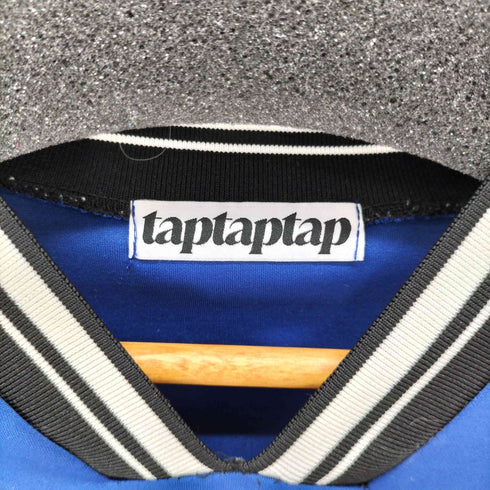 taptaptap ストライプボーダー切替ゲームシャツ メンズ