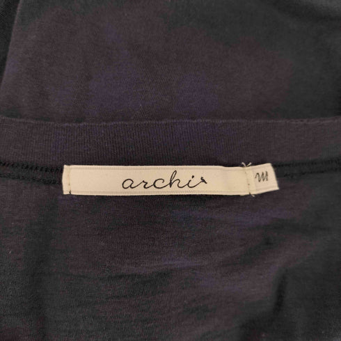 archi フロントプリントワンピース レディース JPN:M