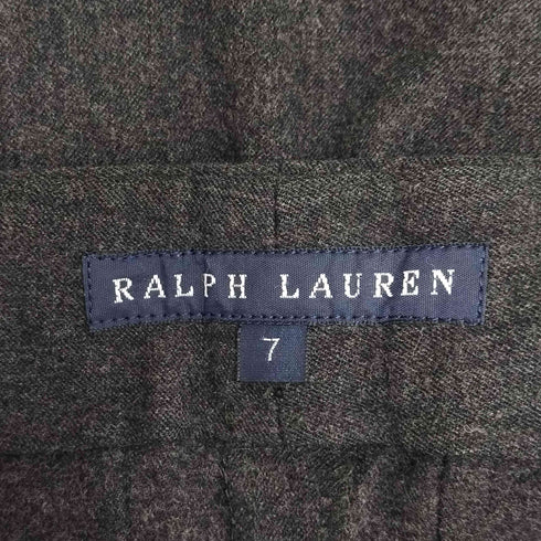 ラルフローレン RALPH LAUREN ウール ノータックスラックス レディース 7