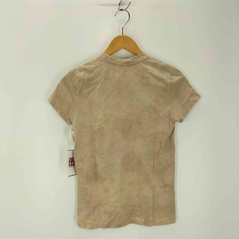 ラルフローレン RALPH LAUREN 製品染め フロントプリントTシャツ レディース import:M